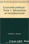 Introduction et microéconomie