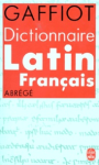Dictionnaire Latin Français abrégé